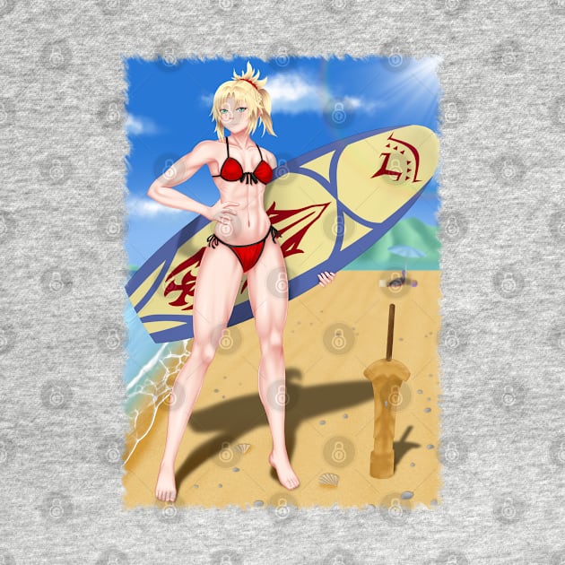 Mordred Summer Background Jagged by Antonydraws